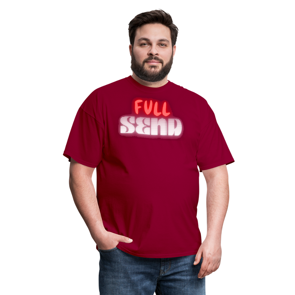 Full Send T-Shirt - dark red