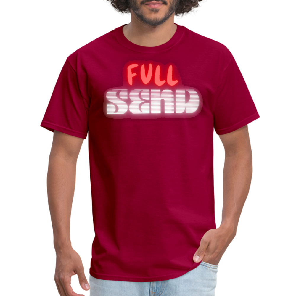 Full Send T-Shirt - dark red