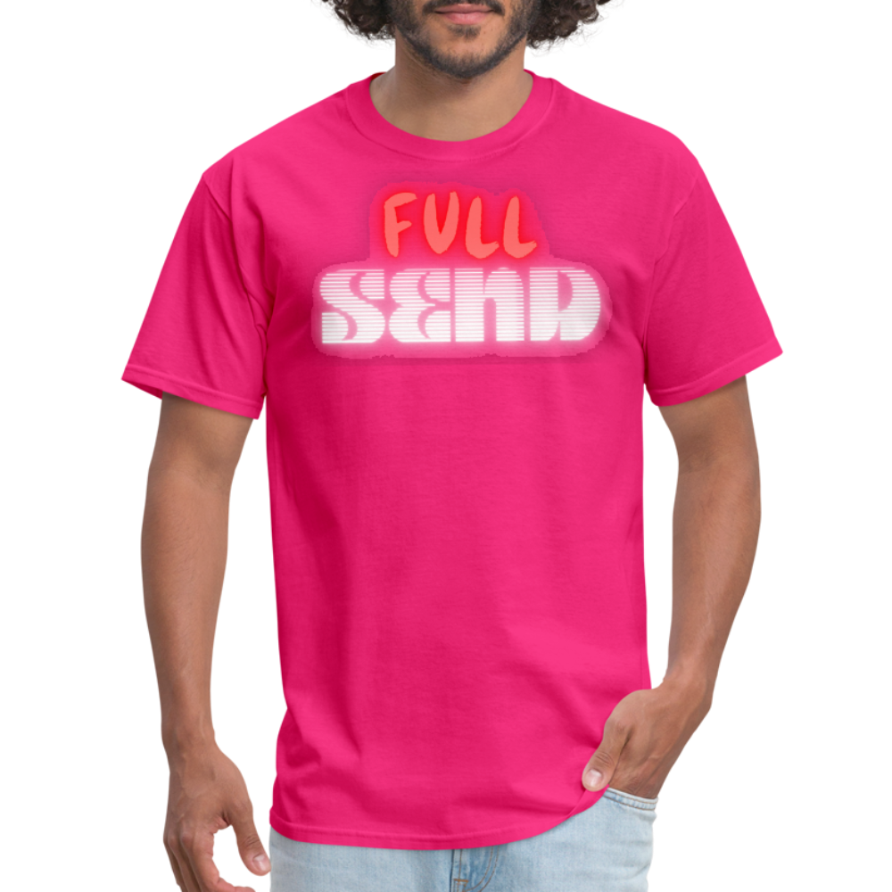 Full Send T-Shirt - fuchsia