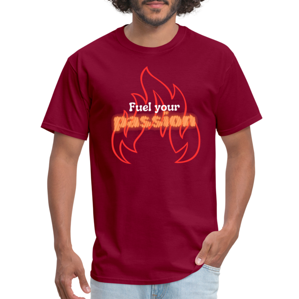 Passion T-Shirt - burgundy
