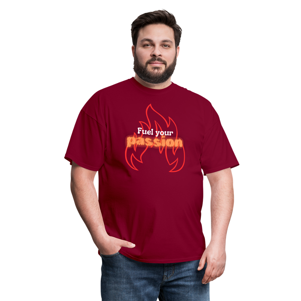 Passion T-Shirt - burgundy