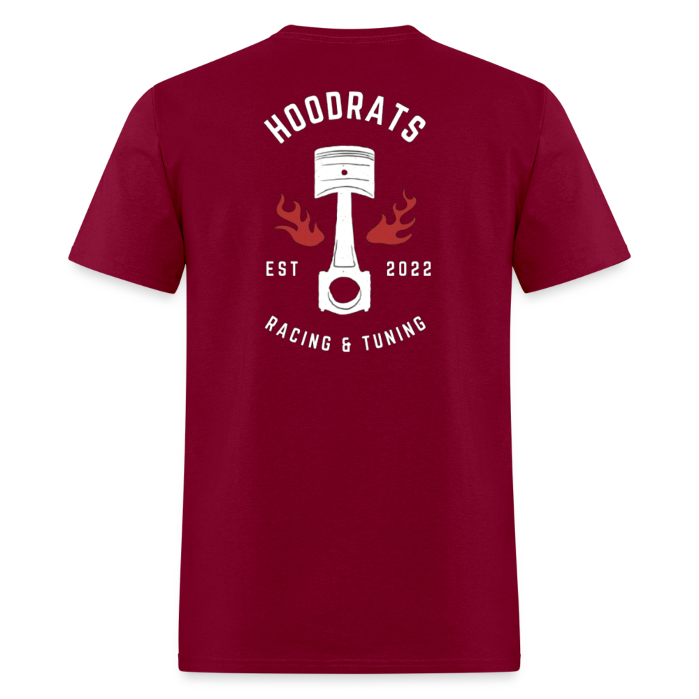Style T-Shirt - burgundy