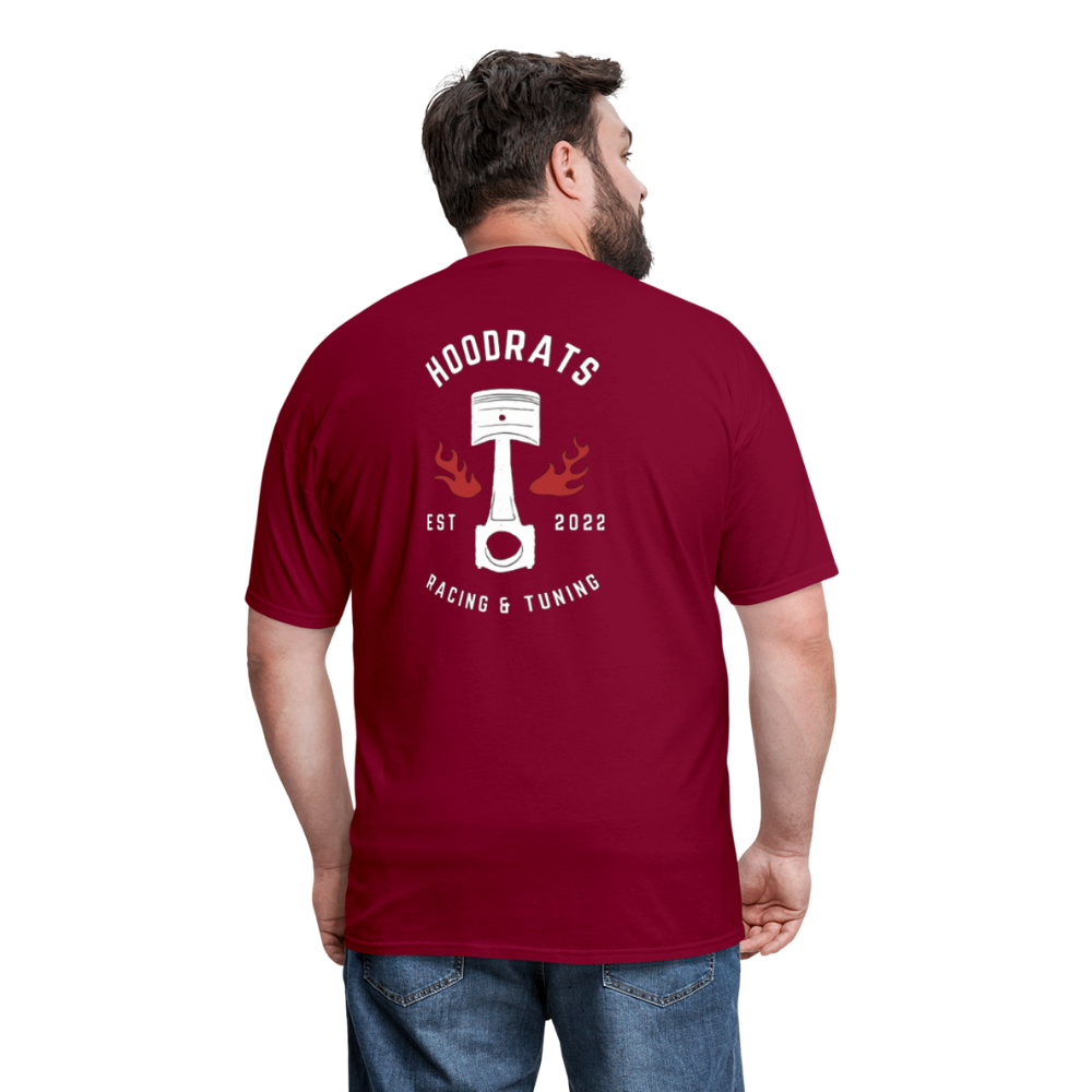 Style T-Shirt - burgundy