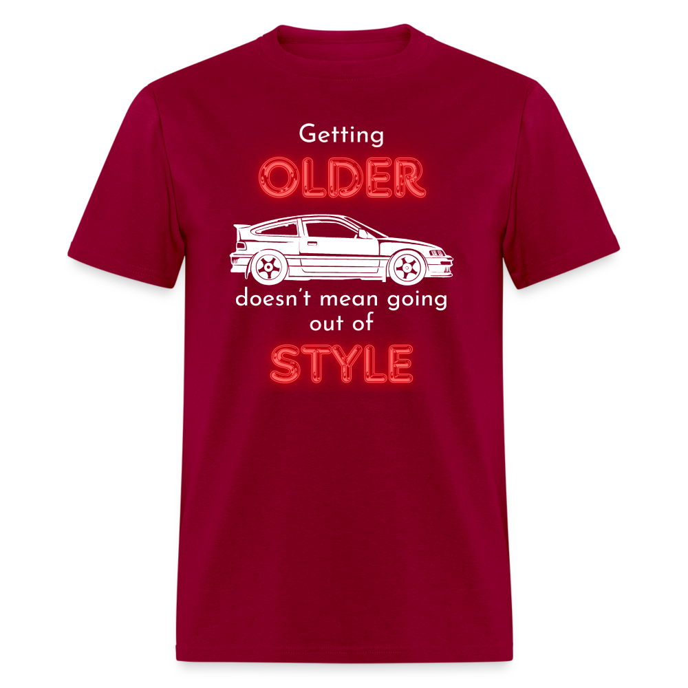 Style T-Shirt - dark red