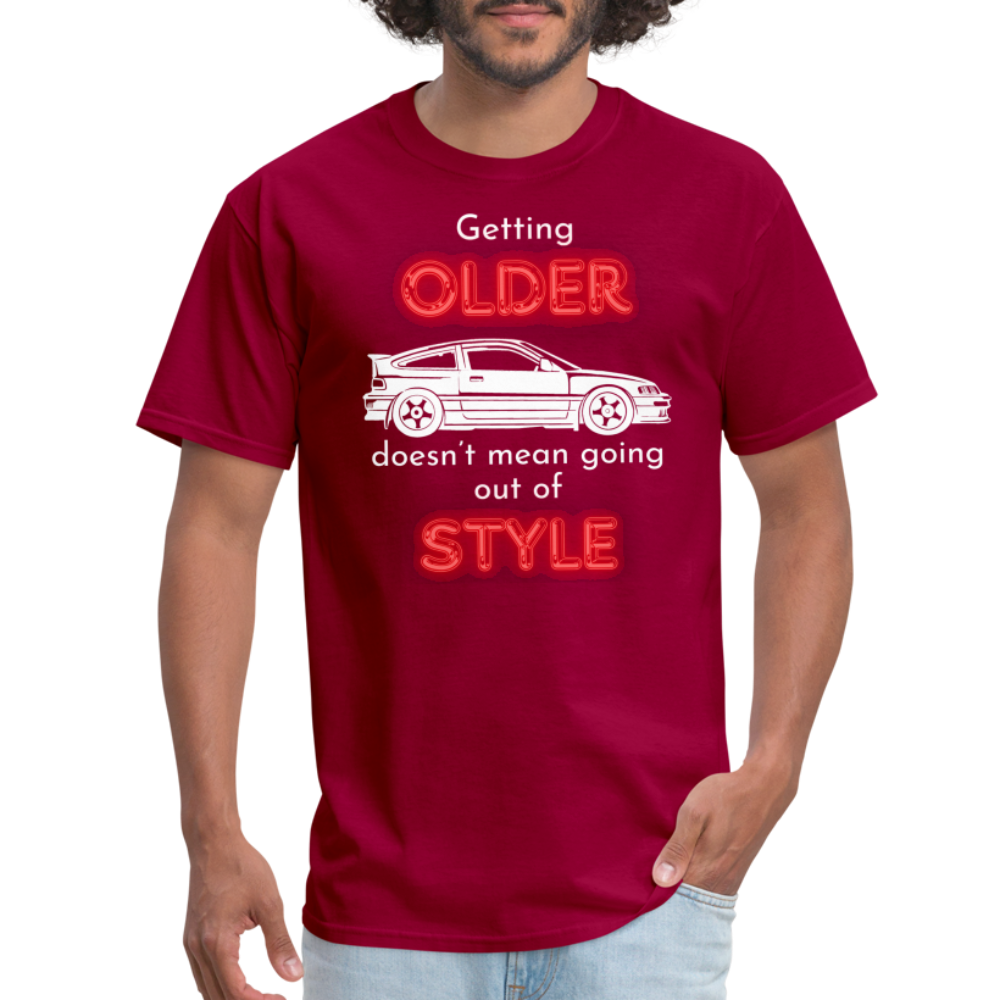 Style T-Shirt - dark red