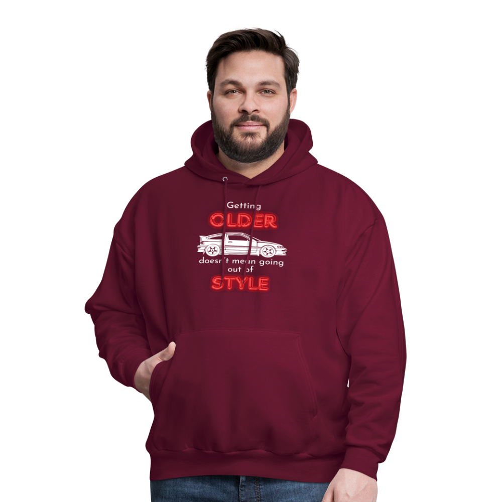 Style Hoodie - burgundy