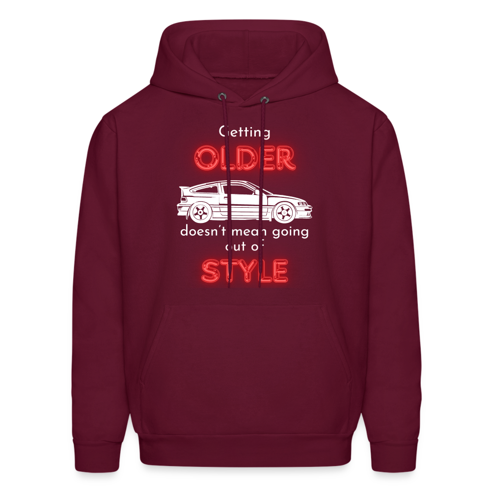 Style Hoodie - burgundy