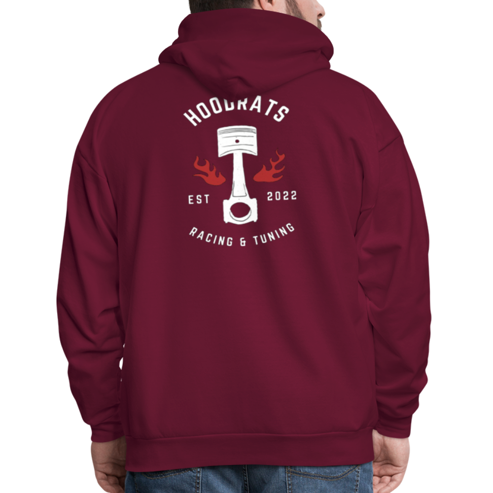 Don’t Be Boring Hoodie - burgundy