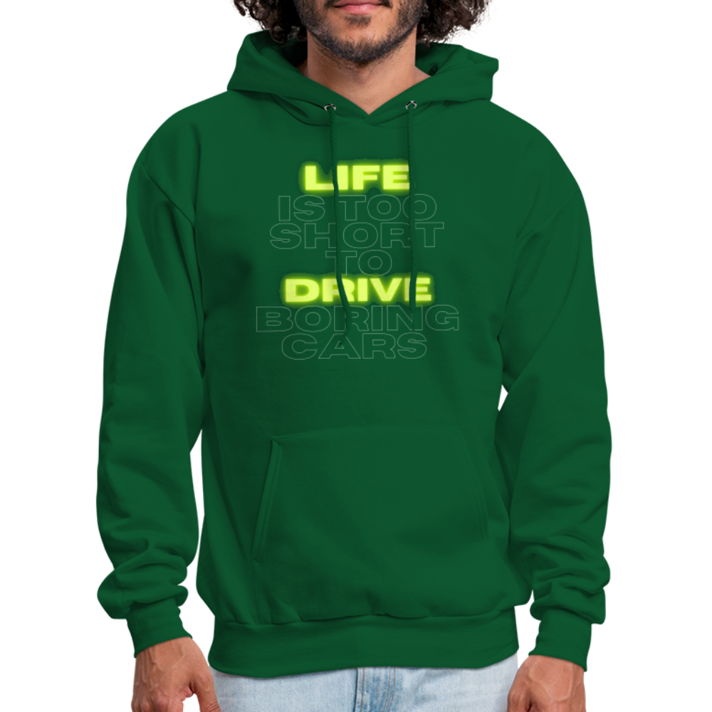 Don’t Be Boring Hoodie - forest green